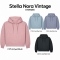 Stella Nora Vintage — sieviešu džemperis ar kapuci, 320 g/m²