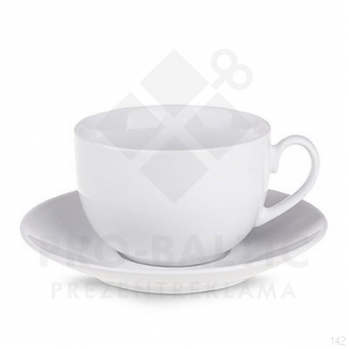 Krūzes ar apakštasēm Sofata ar apdruku 220 ml. (cena bez logo)