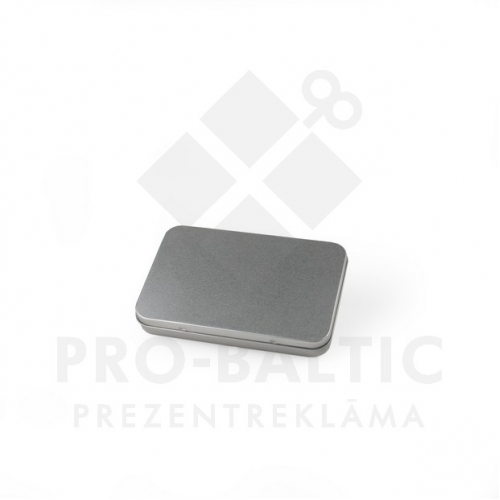 Metāla kastīte 165 x 110 x 23 mm