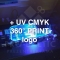 + logo UV CMYK apkārtdruku uz cilindriskām virsmām