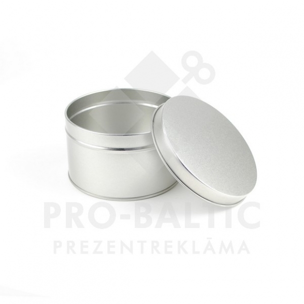Metal box Ø 110 x 65 mm
