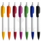 Pen with logo Tris White