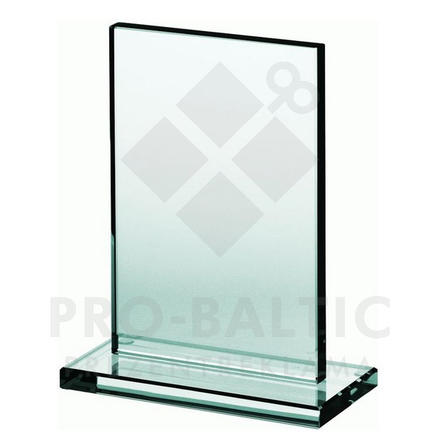 Glass trophy 17.5cm