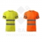 HV PROTECT 1V9 Unisex High-Visibility T-shirt with imprint (price without logo)