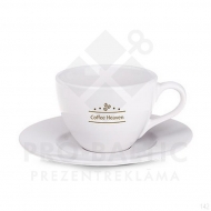 Krūzes ar apakštasēm Dalar ar apdruku 180 ml. (cena bez logo)