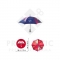 Umbrellas Strag with individual design