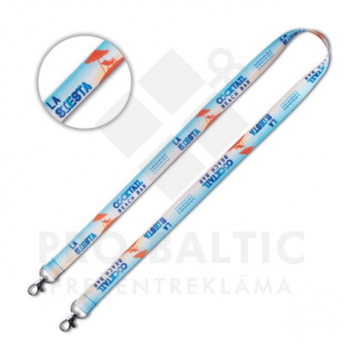Kakla lentas 1 cm / 1,5 cm / 2,5 cm ar pilnkrāsu druku