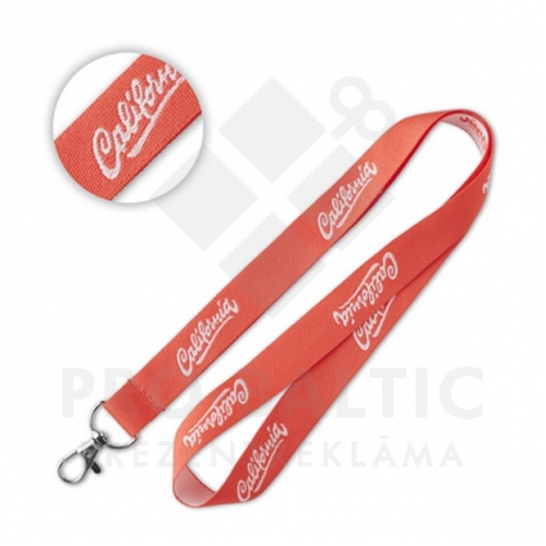 Kakla lentas 1 cm / 1,5 cm / 2,5 cm ar logo