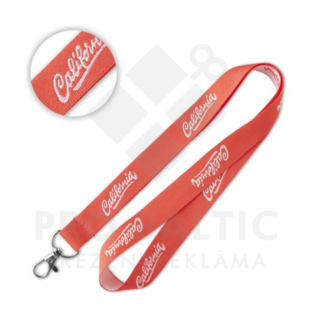 Kakla lentas 1 cm / 1,5 cm / 2,5 cm ar logo
