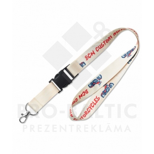 Kakla lentas 1 cm / 1,5 cm / 2,5 cm ar pilnkrāsu druku