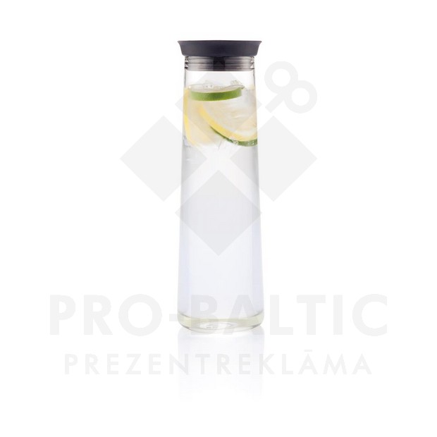 Glass carafes with print